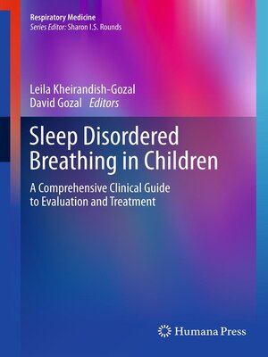 cover image of Sleep Disordered Breathing in Children